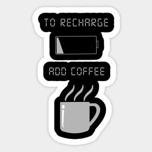 Battery Recharge v. 2 Sticker